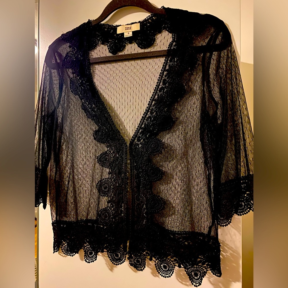 Black Cover Up Blazer